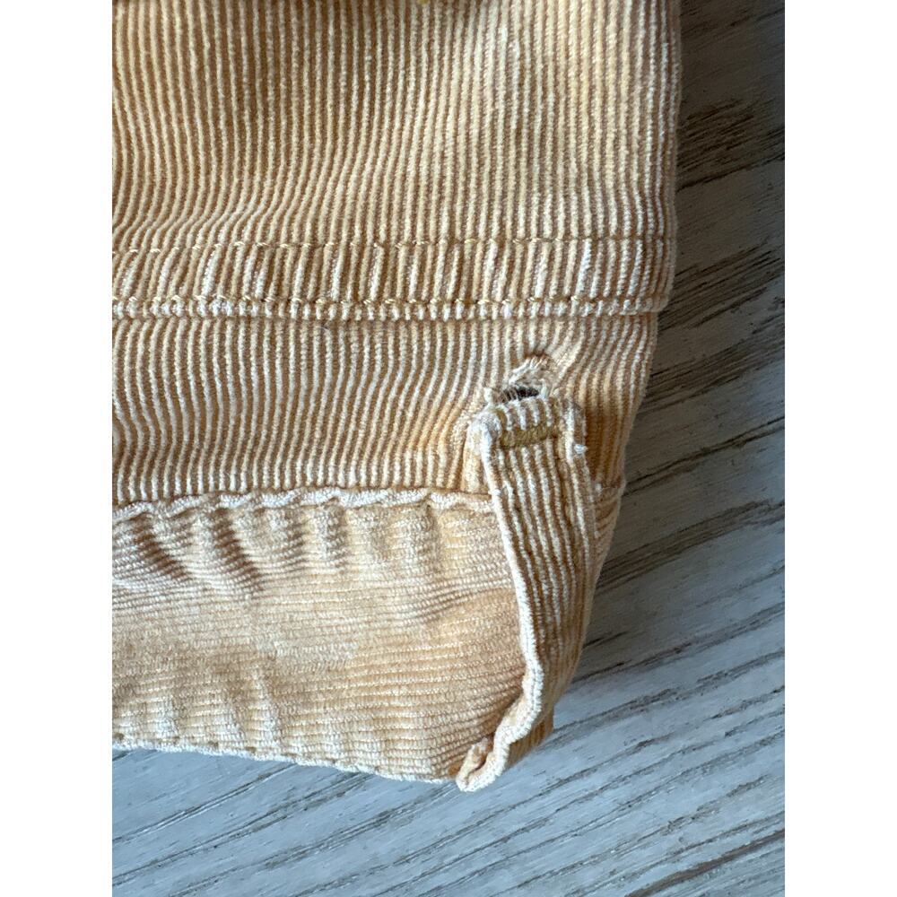 Talbots Heritage High-Rise Straight-Leg Cords Mustard Yellow Size 8 - Picture 5 of 5